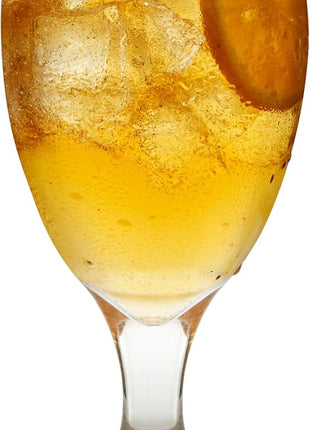 Libbey Classic Glass Goblets Set Of 12, Dishwasher Safe 16.25 Oz Drinking Goblets for Tea, Sangria and More, Ideal Stemmed Water Glasses for Parties