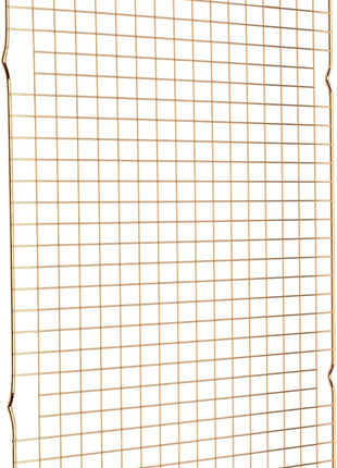 BRIOUT Cooling Rack for Baking, 16x10 Inches Baking Rack, Thick Wire Cookie Rack for Cooking, Roasting, Grilling, Drying, Oven Safe, Fits Half Sheet Pan, Gold