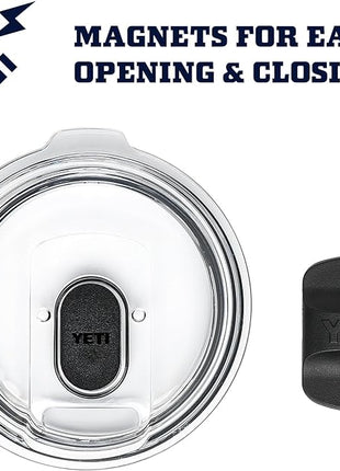 YETI Rambler 20 oz Tumbler Retired Color, Stainless Steel, Vacuum Insulated with MagSlider Lid, Graphite