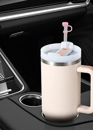 12P Straw Cover for Stanley Cup, Silicone Straw Topper for Stanley Cup 30&40oz with Tumblers, 10mm 0.4in Lid Accessories (Reusable)