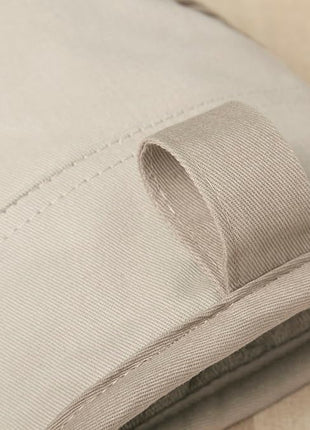 KitchenAid Beacon Two-Tone Non-Slip Mini Oven Mitt Set, Milkshake/Beige, 5.5"x8", 2 Piece