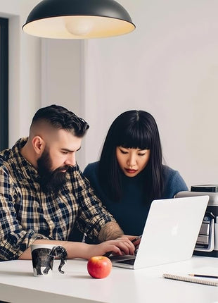 IYARA CRAFT 3D Elephant Coffee Mug 11oz - Handle is Sculpted Trunk, Cute Wildlife Design, Quality Ceramic, Microwave & Dishwasher Safe, Ideal for Tea & Hot Chocolate, 4.5" x 5"… (Black trunk down)