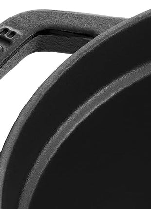 Staub La Cocotte Oval 40500-231 Staub Pico Cocotte Oval Black 9.1 inches (23 cm) Both Handed Casting, Enameled Pot, Induction Compatible