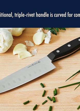 HENCKELS Statement Razor-Sharp 20-Piece White Handle Knife Set, Chef Knife, Bread Knife, German Engineered Knife Informed by over 100 Years of Mastery