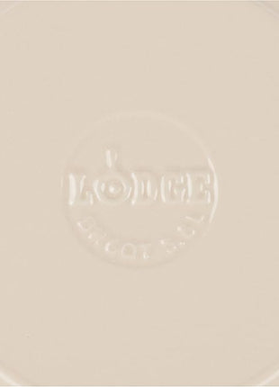 Lodge 6 Quart Enameled Cast Iron Dutch Oven with Lid – Dual Handles – Oven Safe up to 500° F or on Stovetop - Use to Marinate, Cook, Bake, Refrigerate and Serve – Sandalwood