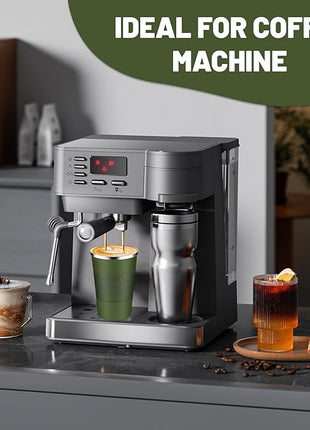 Insulated Coffee Tumblers with Flip Lid 12oz / 17oz, Stainless Steel Travel Coffee Mug Leak Proof, Vacuum Insulated Coffee Mug Reusable Cup, Keeps Cold and Hot for Coffee Tea