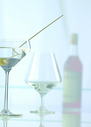 ZWIESEL GLAS Pure Cognac Glass (Set of 6), Dishwasher-Safe Tritan Crystal Glasses, Made in Germany (21 Ounce)