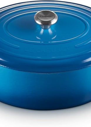 Le Creuset Enameled Cast Iron Signature Oval Dutch Oven, 9.5 qt., Marseille