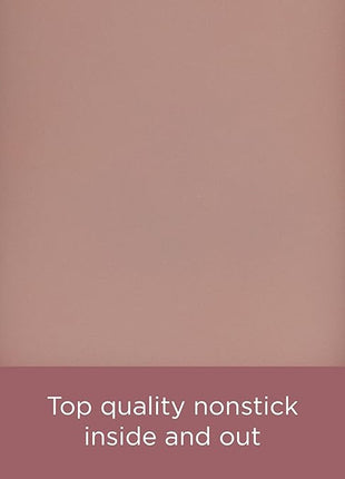 Farberware Nonstick Bakeware, Nonstick Cookie Sheet / Baking Sheet - 10 Inch x 15 Inch, Rose Gold Red