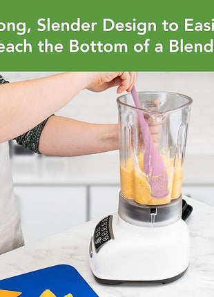 Flex-Core All Silicone Blender Spatula - Heat-Resistant Spatulas for Kitchen Use, Dishwasher Safe & BPA-Free