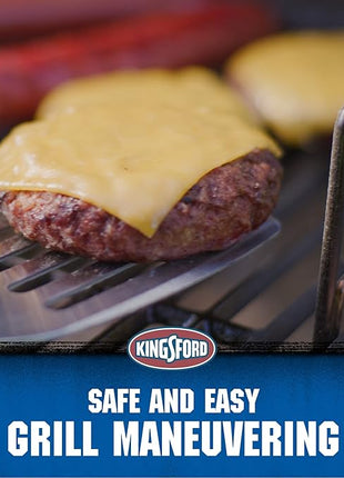 Kingsford Stainless Steel BBQ Spatula with Red & Black Handle