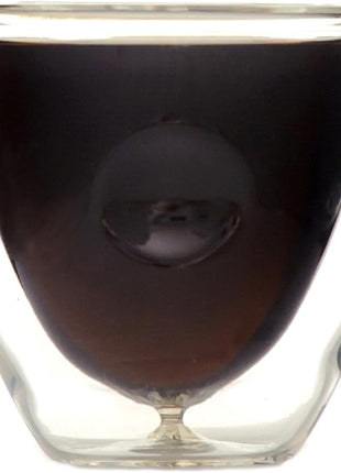 Ozeri Moderna Artisan Series Double Wall Beverage and Espresso Shot Glasses, 2-Ounce, Set of 4