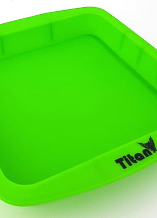 TitanOwl Silicone Deep Dish Tray Container Cake Pan Approx 8"x8", Baking Bakeware Brownie
