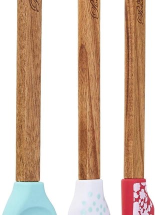 Pioneer Woman 3-Pack 8-Inch Silicone Mini Spatula Set