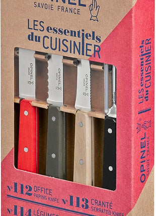 Opinel Essentials Kitchen Knives Box Set - Loft