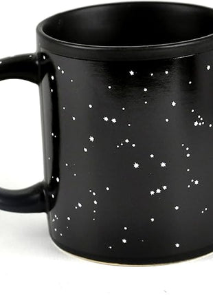 The Unemployed Philosophers Guild Heat Changing Constellation Mug - Add Coffee or Tea and 11 Constellations Appear - Comes in a Fun Gift Box
