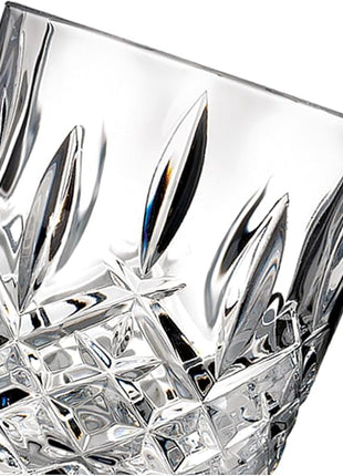 Marquis by Waterford 165118 Markham Double Old Fashioned Glasses, Set of 4, Clear Crystalline, 3.75 inches (H) x 3.3 inches (W) 11oz