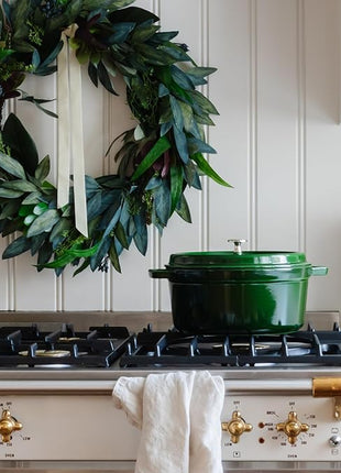 Staub Cast Iron Cocotte Made in France, 4-qt, Basil