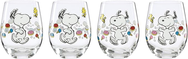 Lenox 897731 Chef Snoopy Tumblers, Set Of 4