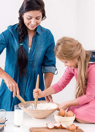 Danish Dough Whisk Bread Mixer，2 Pack Premium Stainless Steel Dutch Whisk With a Dough Scraper for Bread, Pastry or Pizza Dough - Perfect Baking