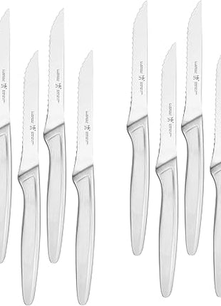 HENCKELS 16-pc Stainless Steel Serrated Steak Knife Set