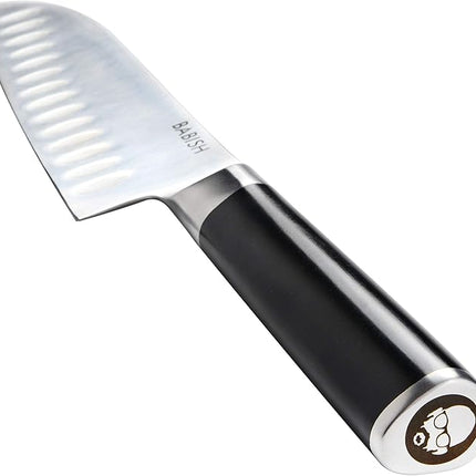 Babish High-Carbon 1.4116 German Steel Cutlery, 6.5" Santoku Kitchen Knife