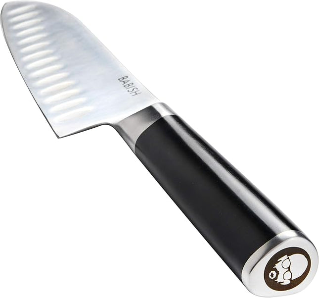 Babish High-Carbon 1.4116 German Steel Cutlery, 6.5" Santoku Kitchen Knife