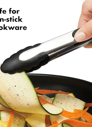 OXO Good Grips 2-Piece Tongs with Nylon Heads Set