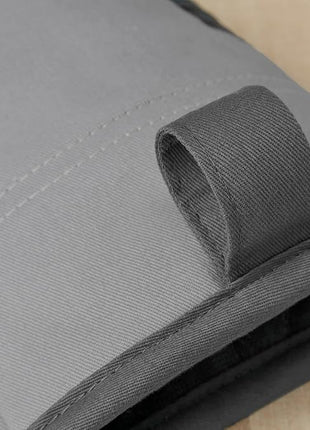 KitchenAid Beacon Two-Tone Non-Slip Mini Oven Mitt Set, Cool Grey/Frost Grey, 5.5"x8", 2 Piece