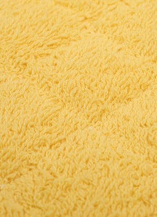 100% Cotton Kitchen Everyday Basic Terry Pot Holder Heat Resistant Coaster Potholder for Cooking and Baking Set of 5 Yellow