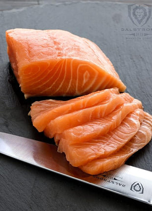 Dalstrong Yanagiba Knife - 9.5 inch - Phantom Series - Sushi Knife - Japanese High-Carbon AUS8 Steel - Pakkawood Handle - Japanese Knife - Sheath Included