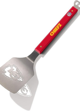 YouTheFan NFL 18" Stainless Steel Sportula (Spatula) with Bottle Opener