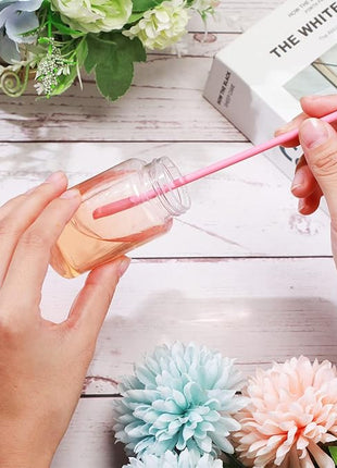 Boao 6 Pieces Mini Spatula, Multicolor Makeup Small Tiny Spatula for Cosmetics and Kitchen Jar Food Bottle, 3 Sizes(Pastel Colors)