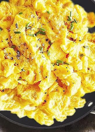 MsMk 7 inch Small Frying Pan, Carbonize also Nonstick Omelette Pan, PFOA Free Non-Toxic, Scratch-resistant, Induction Egg skillet, for Induction, Ceramic and Gas Cooktops