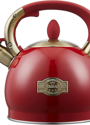 Tea Kettle -2.8 Quart Tea Kettles Stovetop Whistling Teapot Stainless Steel Tea Pots for Stove Top Whistle Tea Pot