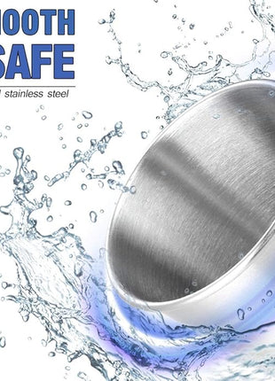 Kids Stainless Steel Cups, Kids Metal Drinking Glasses with Lids, Stainless Steel Straws and Sleeves, 12oz Reusable Water Tumbler for Children and Adults, Apply to Indoor and Outdoor