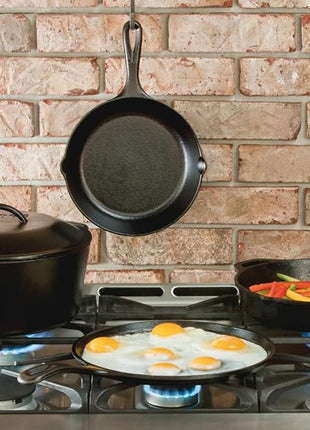 Lodge Pre-Seasoned Cast Iron 5 Piece Set, Black
