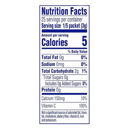 Crystal Light Pitcher Packets, Classic Orange, 2.5 OZ