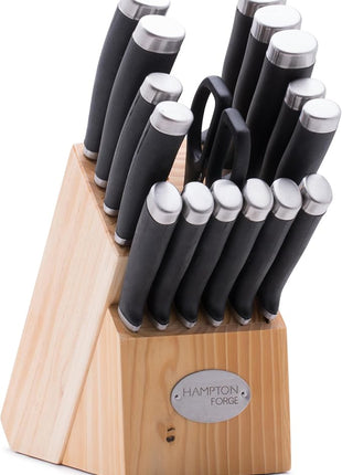 Hampton Forge HMC01B010B Epicure 17-Piece Cutlery Set