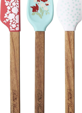 Pioneer Woman 3-Pack 8-Inch Silicone Mini Spatula Set