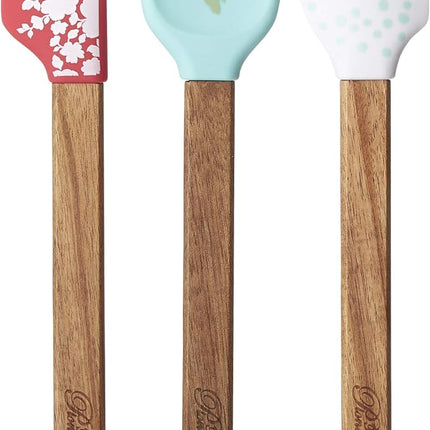 Pioneer Woman 3-Pack 8-Inch Silicone Mini Spatula Set