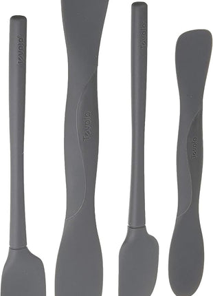 Tovolo All Silicone Mini Tool Set, Charcoal - Set of 4