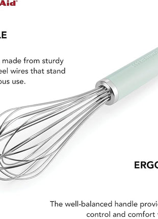 KitchenAid Classic Utility Whisk, 10.5-Inch, Pistachio