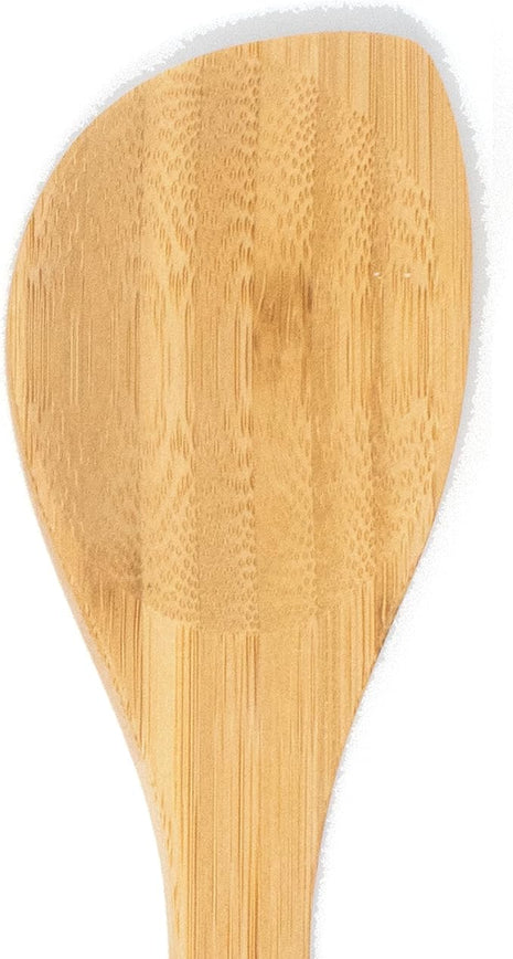 Norpro 12-Inch Bamboo Pointed Spoon, Natural