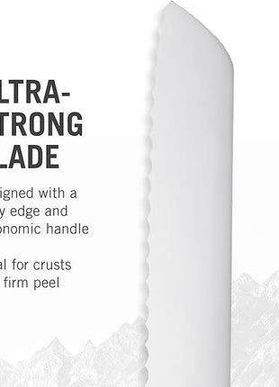 Victorinox Swiss Classic 8.25-Inch Bread Knife with Serrated Edge, Black