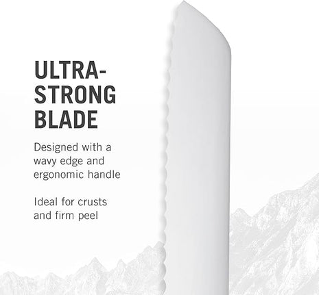 Victorinox Swiss Classic 8.25-Inch Bread Knife with Serrated Edge, Black