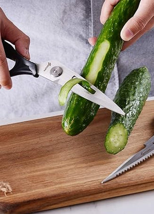Kitchen Scissors - Come Apart Kitchen Shears for Cutting Chicken, Meat, Poultry, Seafood, Vegetable - Great Cooking Scissors Gadget