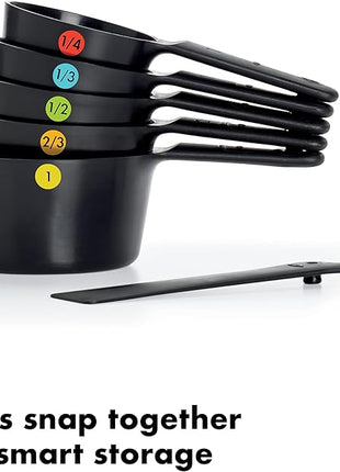 OXO Good Grips 6- Piece Plastic Measuring Cups