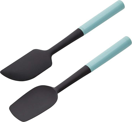 KitchenAid Universal Spatula Set, 2-Piece, Aqua Sky