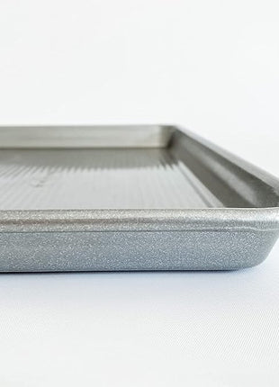 USA Pan Nonstick Half Sheet Pan and Quarter Sheet Pan, Set of 2, Aluminized Steel